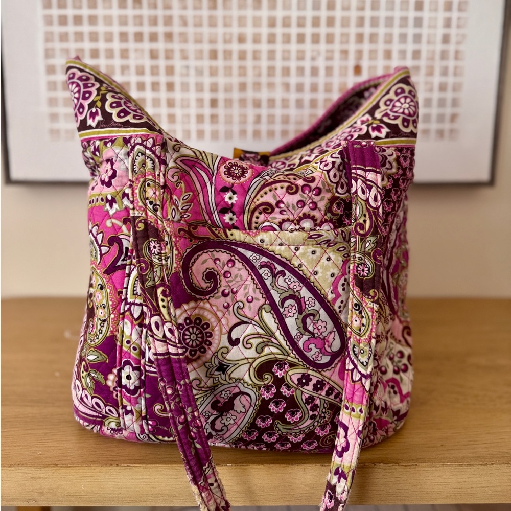 Vera Bradley Vibrant Pink Paisley Women's Bag